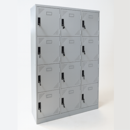 12-Compartment Steel Locker (Twelve)