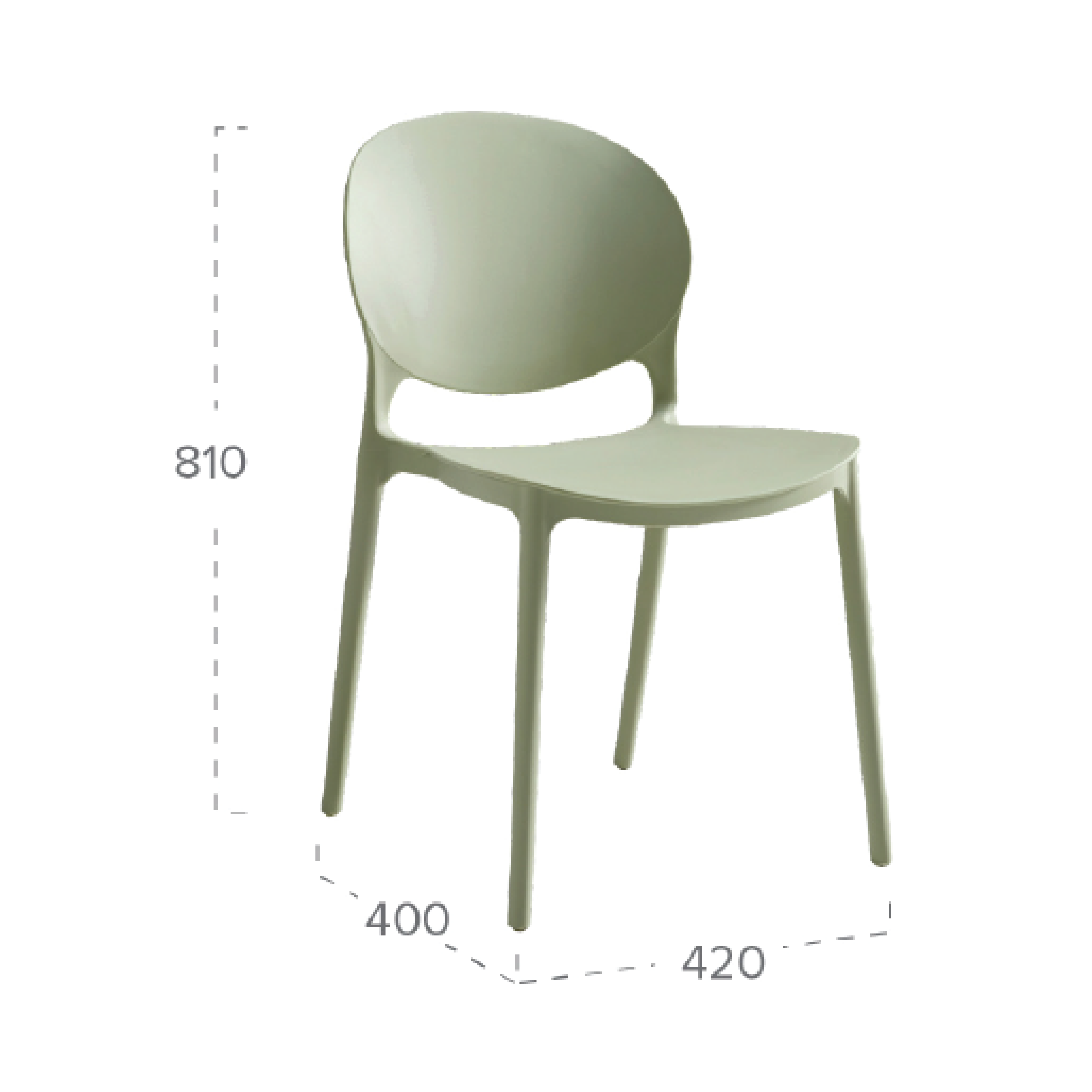 Luna Designer Chair | Modern Café & Dining Chair Malaysia (minimum order: 10 units)