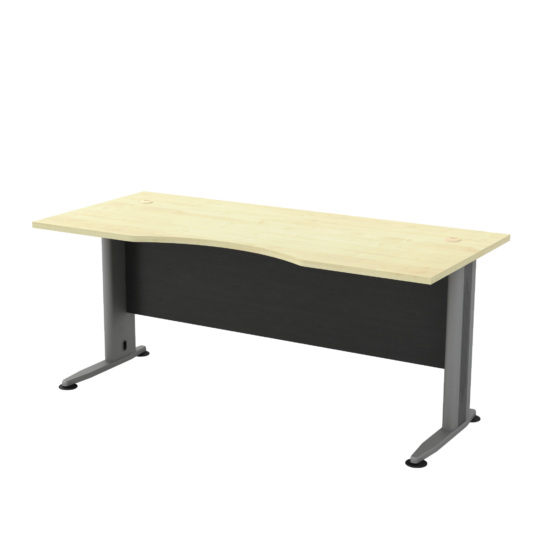 Executive Table with Curved Shape Top (T)