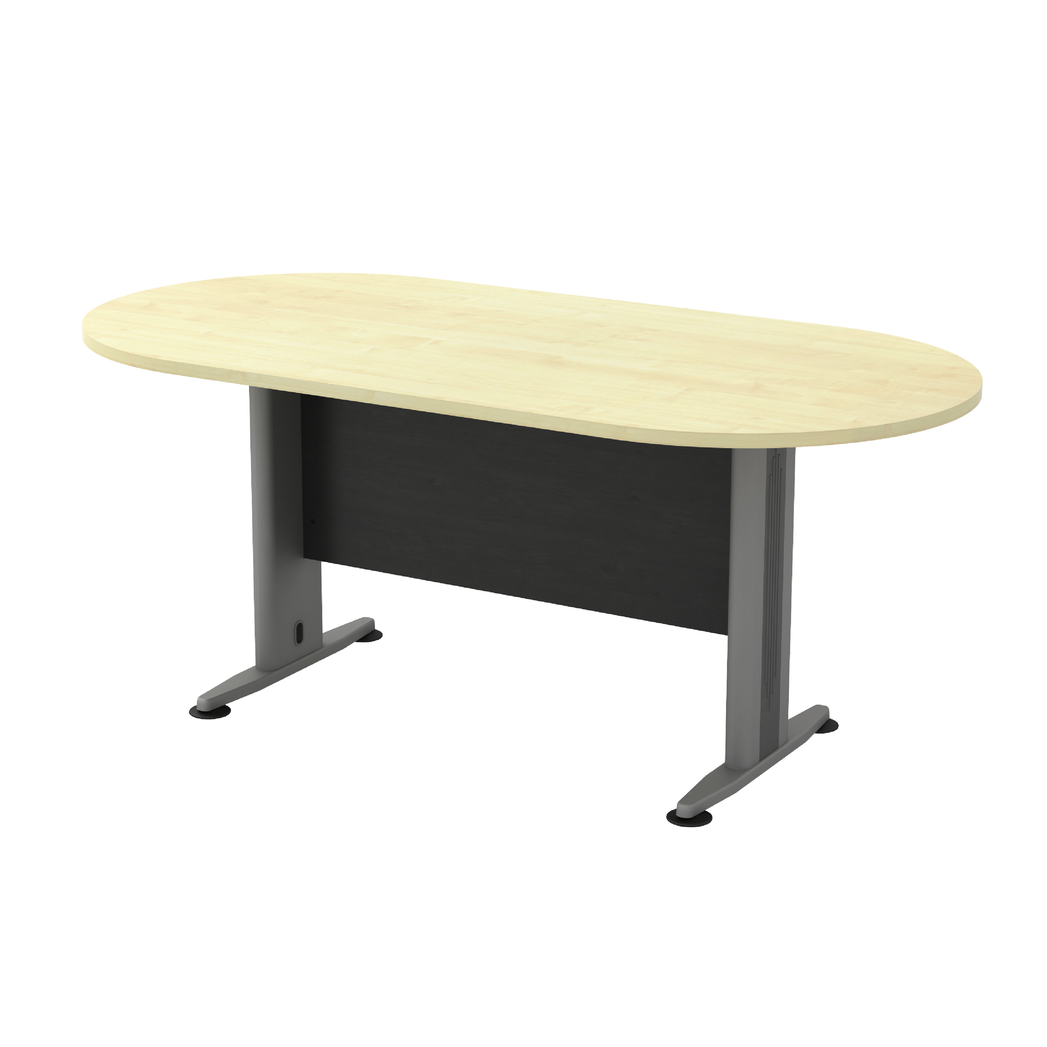 Oval Shape Meeting Table (T) - 1800W x 900D x 750H