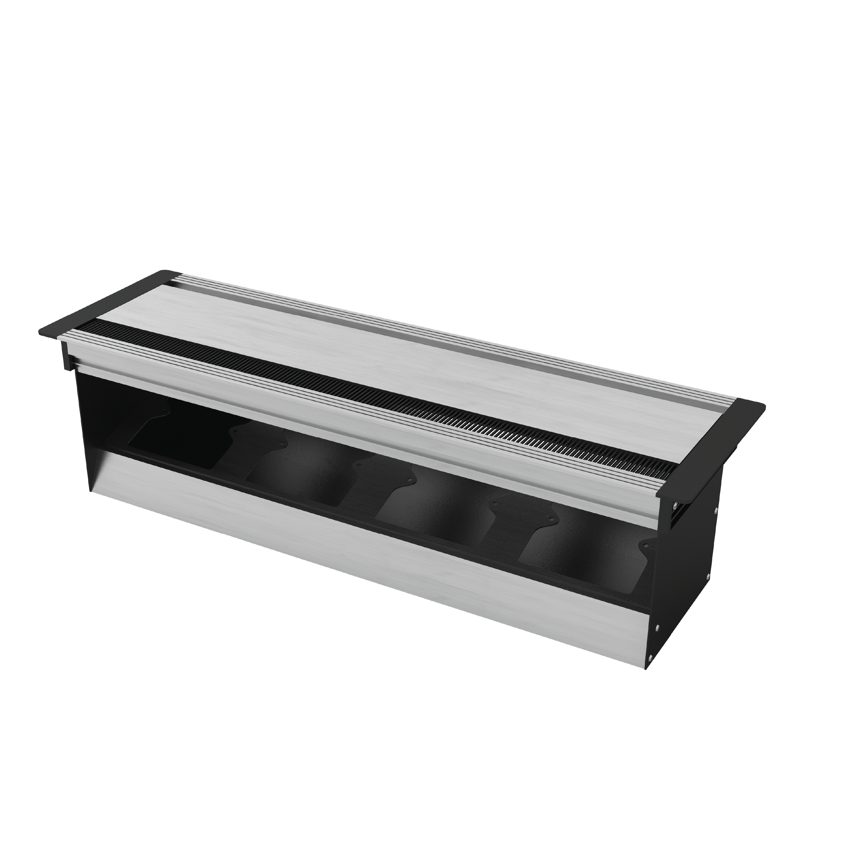 Oval Shape Meeting Table (T) - 3600W X 1200D X 750H mm
