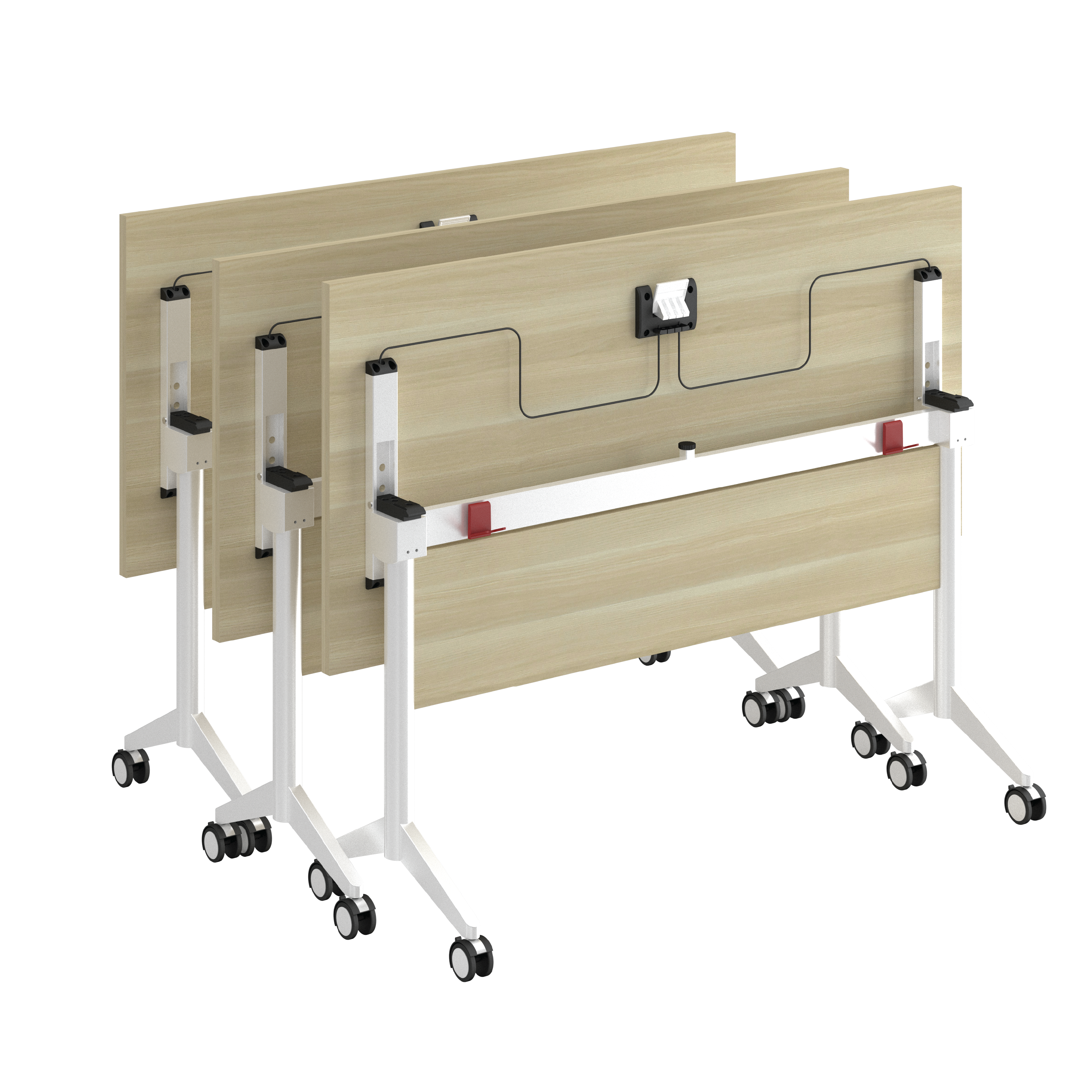 TIX Mobile Foldable Training Office Table