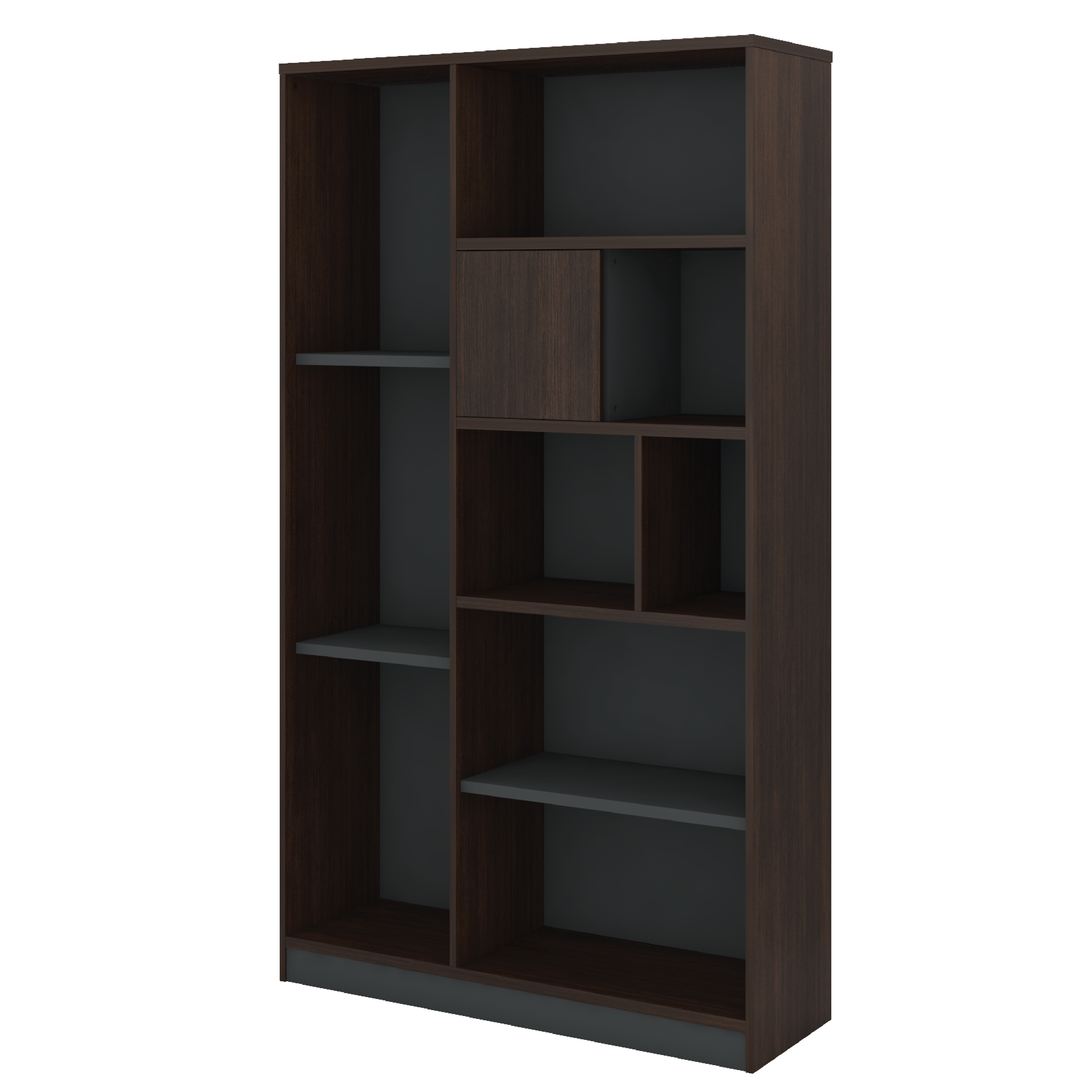 ATLAS Open Shelf + Sliding Door High Cabinet - 2110H mm