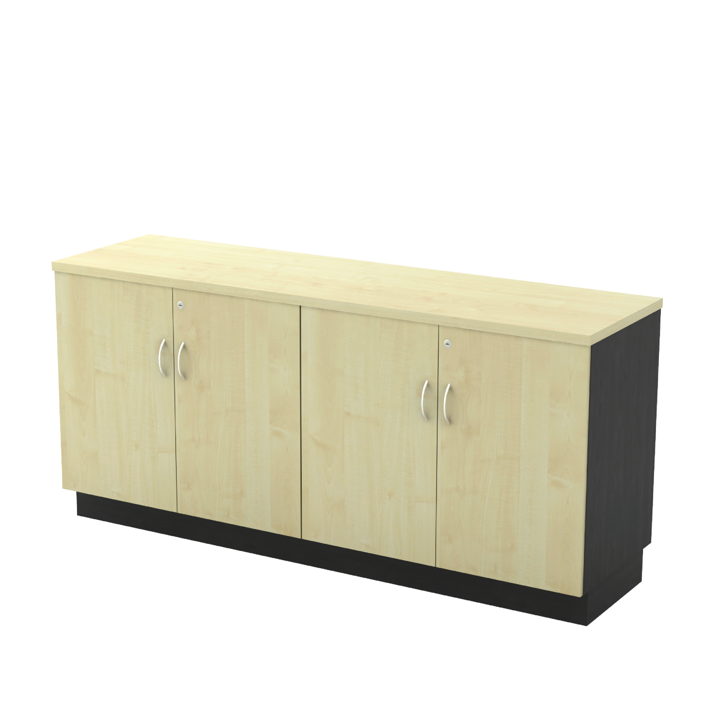 Dual Swinging Door Low Cabinet - MAPLE (T)