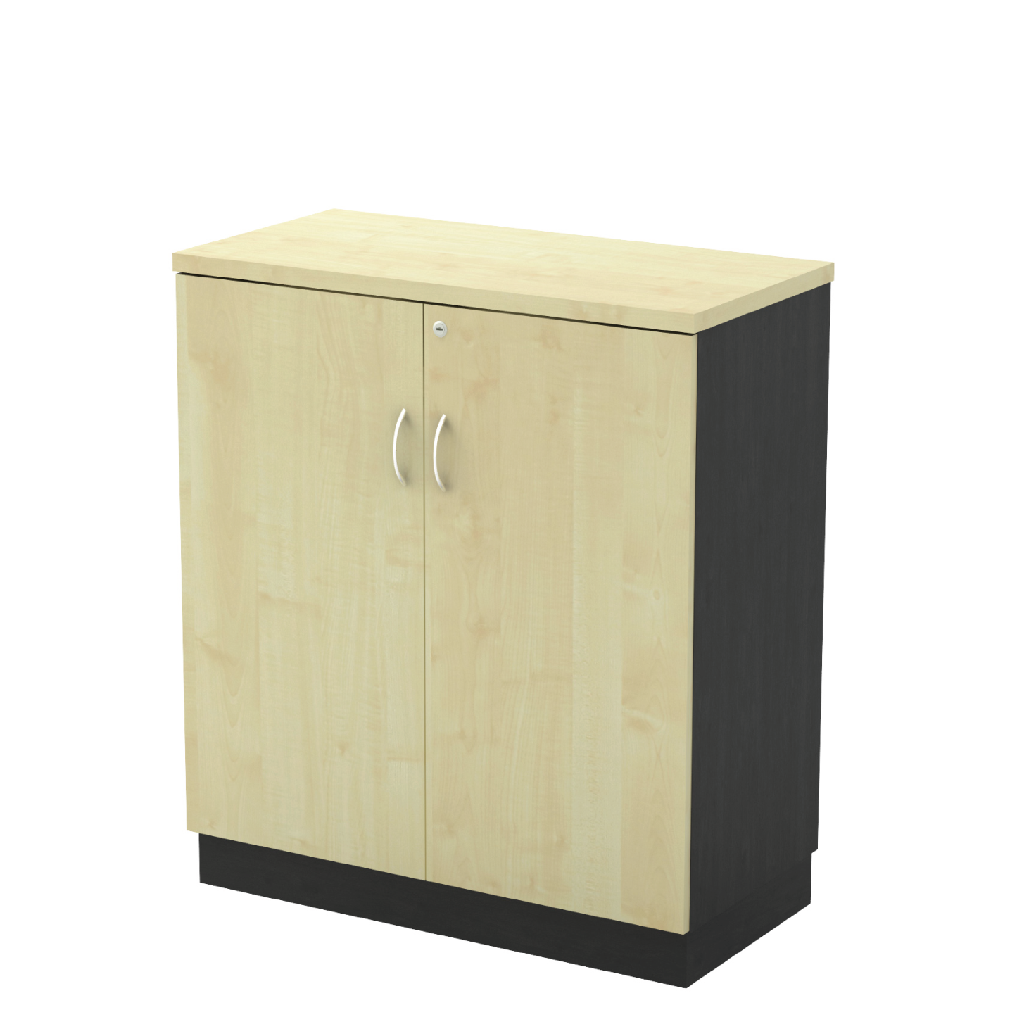 Swinging Door Low Cabinet - Maple (T) 910H mm