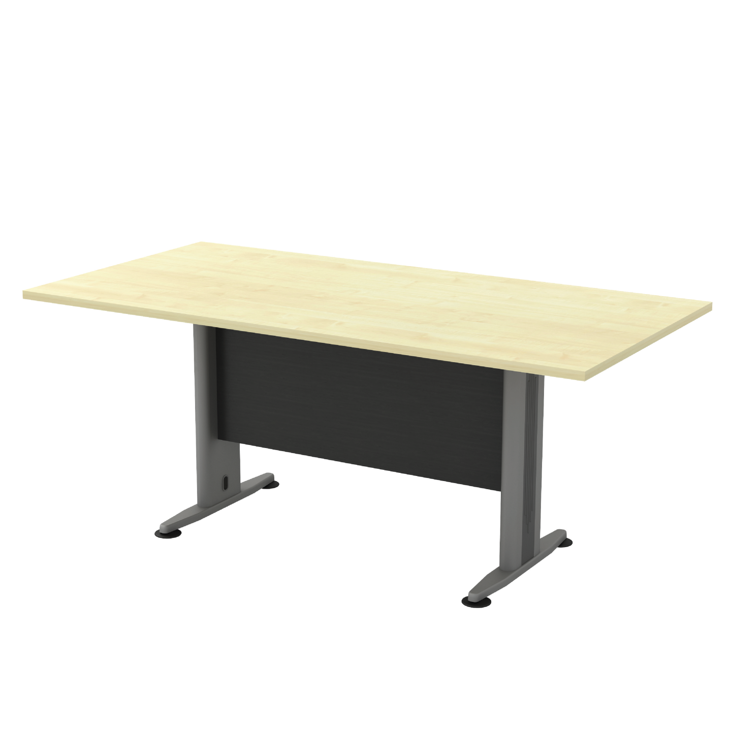 Rectangular Shape Meeting Table (T) - 2400W X 1200D X 750H mm