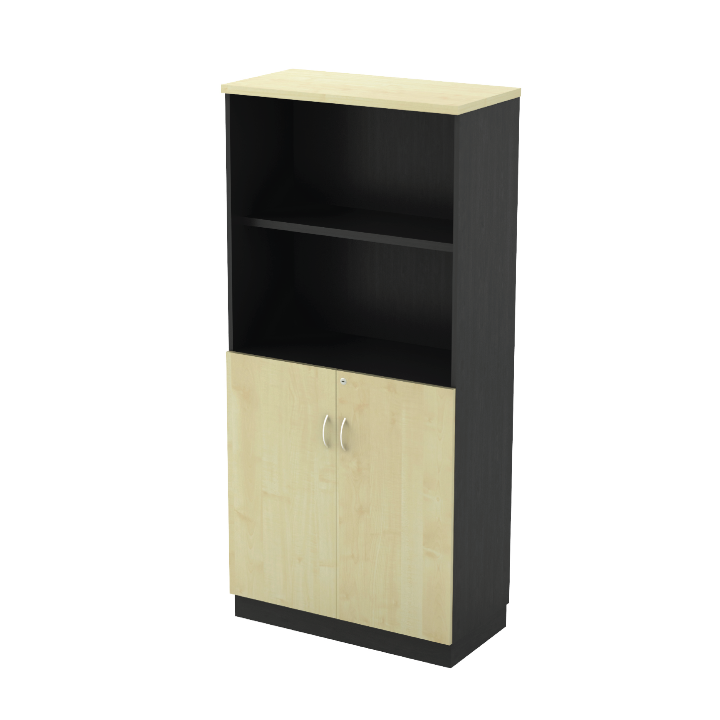 Semi-Swinging Door Medium Height Cabinet - Maple (T) - 1710H mm
