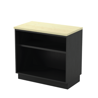 Open Shelf Low Cabinet - Maple (T)