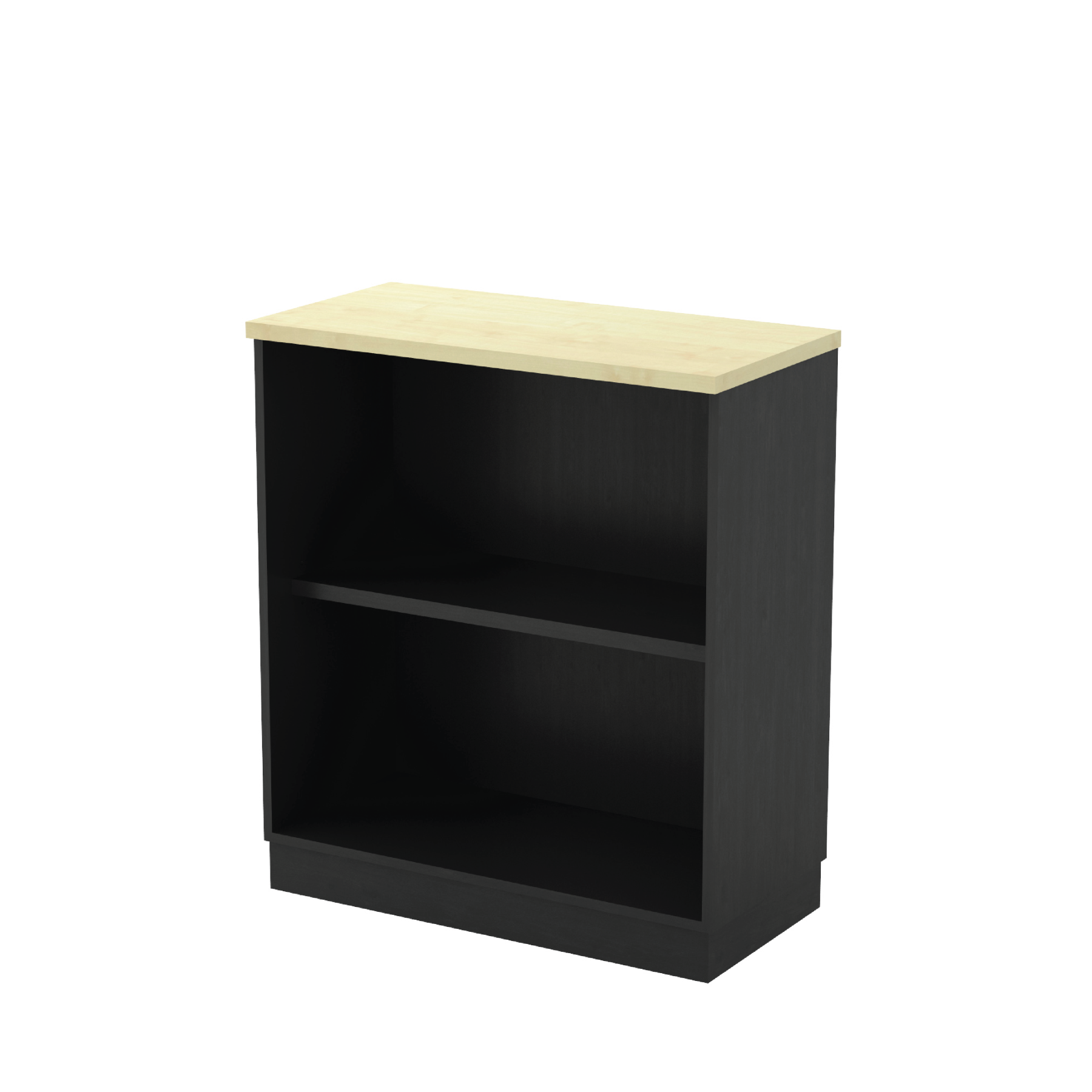 Open Shelf Low Cabinet - Maple (T) 910H mm