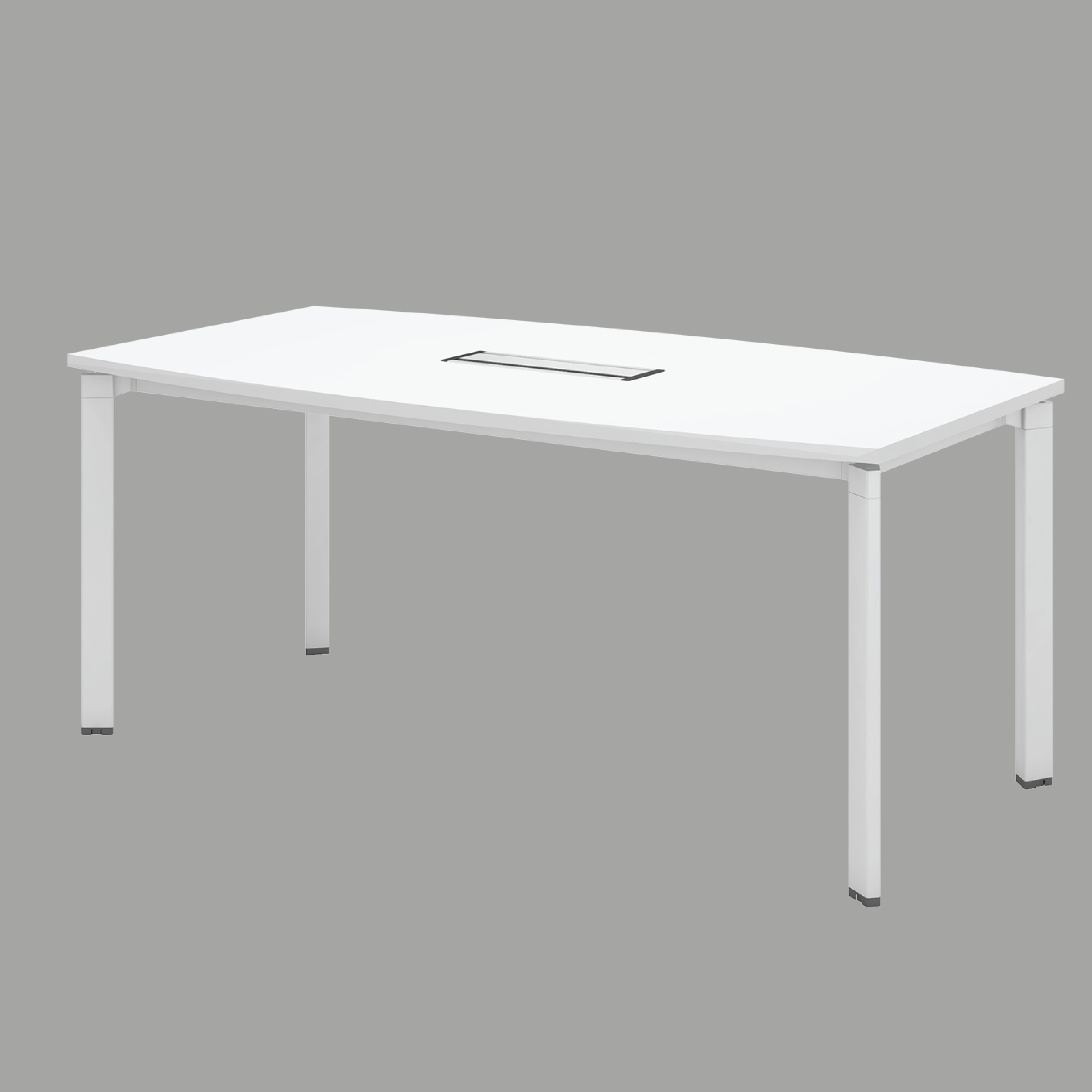 Boat Shaped Meeting Table (UT) - 1800W x 900D x 750H mm