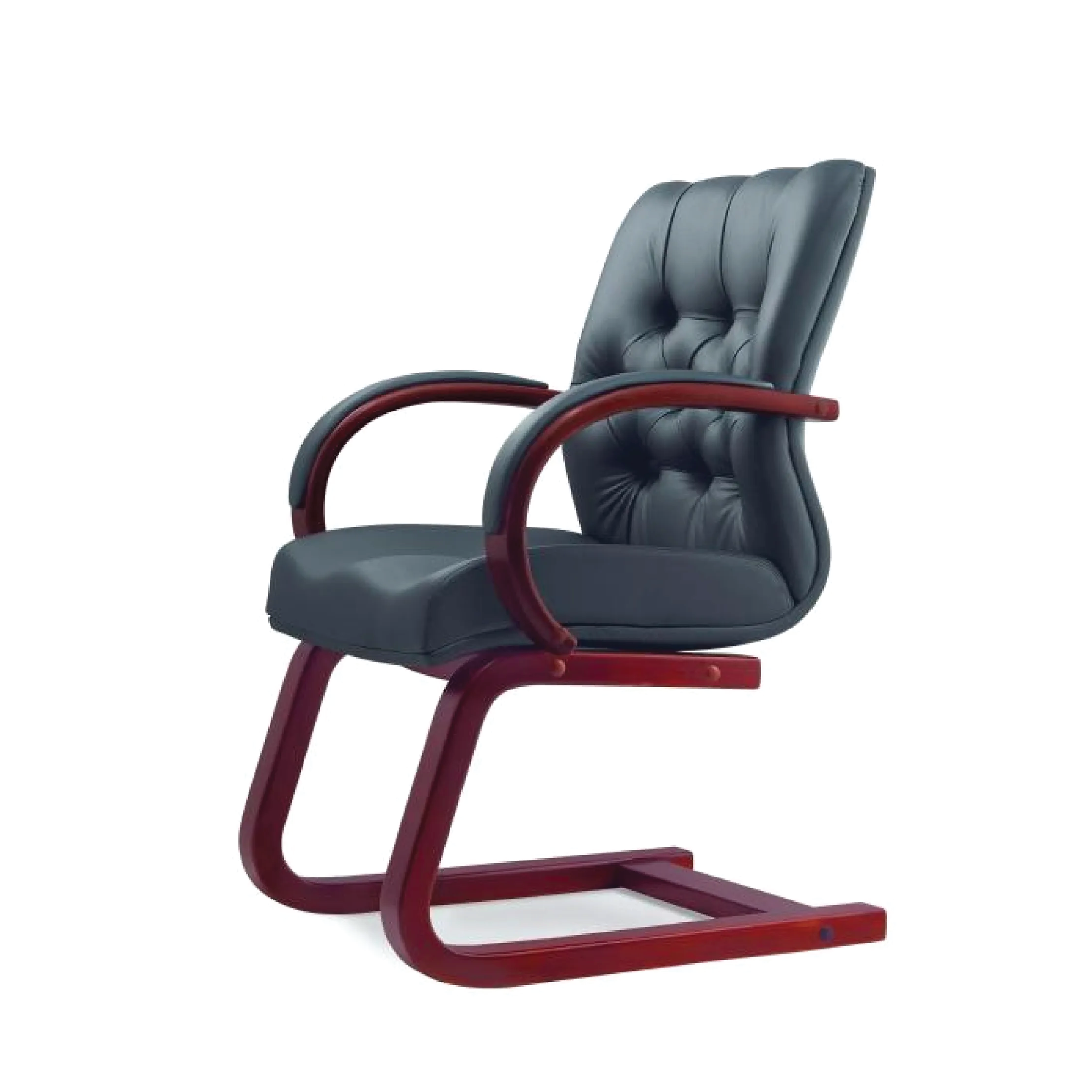 TUARY Wooden Visitor Chair-SUPREME OFFICE FURNITURE SYSTEM SDN BHD