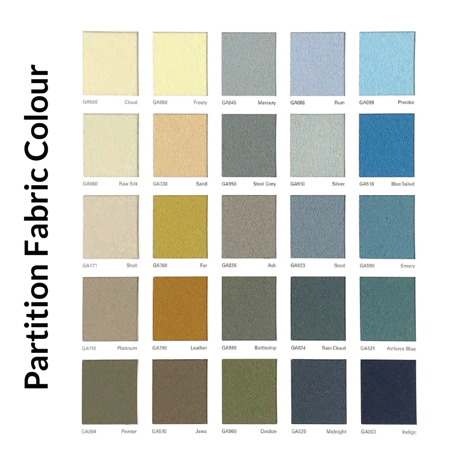 4 Seater L-Shape Table Workstation with 2D1F Fixed Pedestals (H)