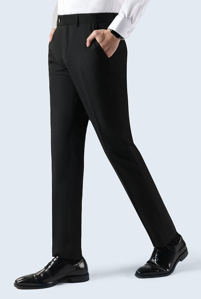 純棉九分款男士商務西褲