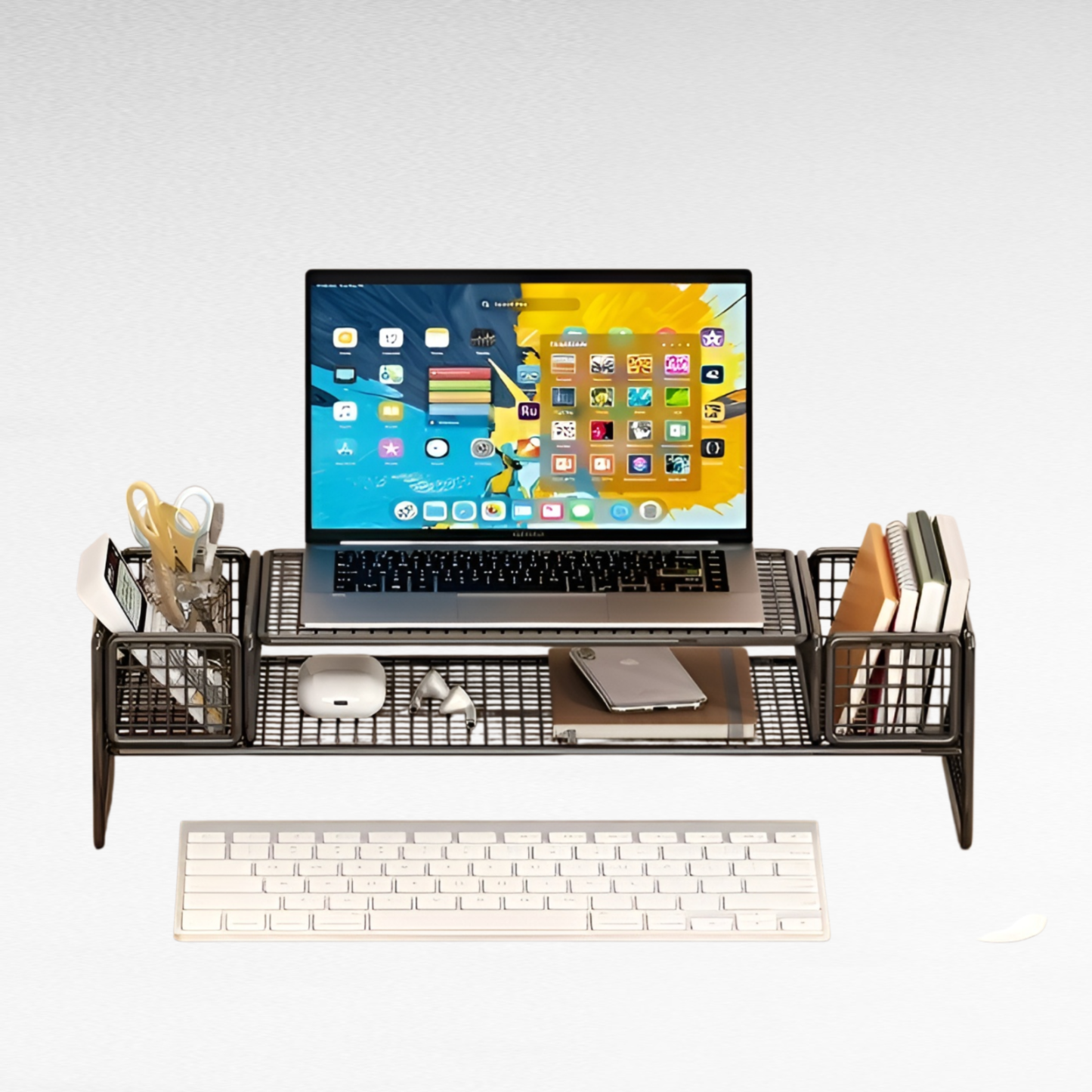 Home desk storage rack