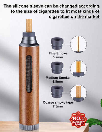 Portable ashtray with flick-free ashtray