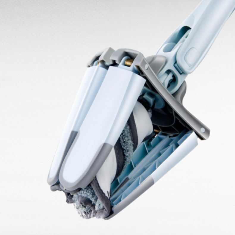 Household X-shaped hands-free flat mop