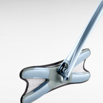 Household X-shaped hands-free flat mop