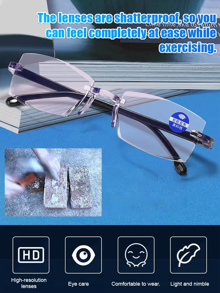 [Vision Returns to 20 Years Old] Smart Zoom Comfort Reading Glasses