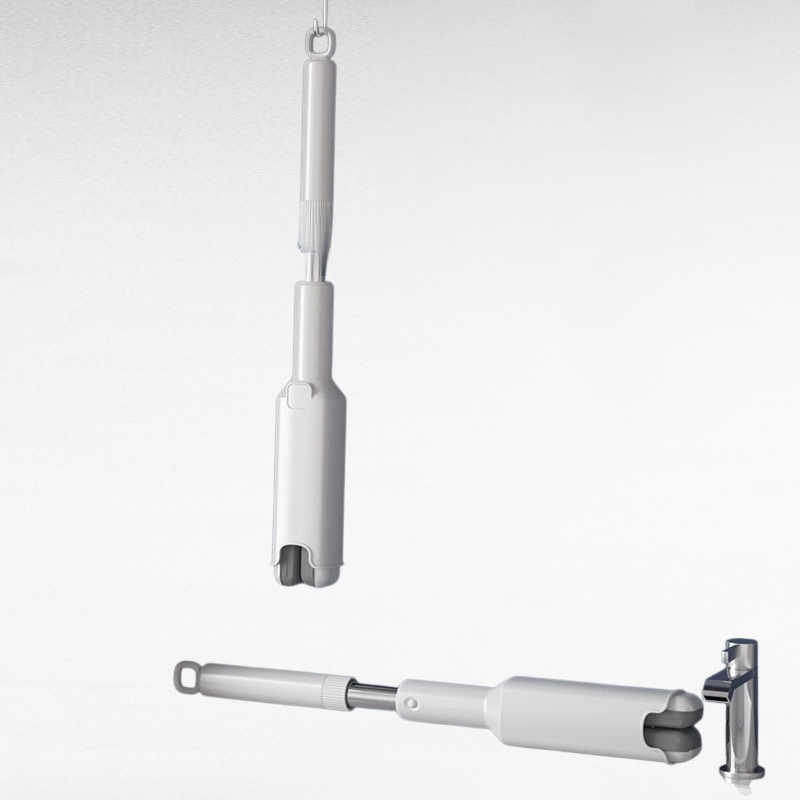 Household one-mop-clean hands-free water-absorbing mop