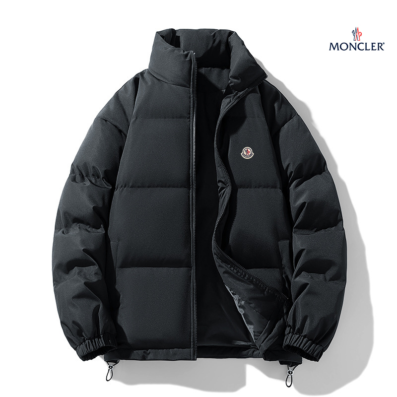 MONCLER 冬新作 スタンドカラー 男女兼用 厚手ダウンジャケット カジュアル 暖かい カップル ジャケット