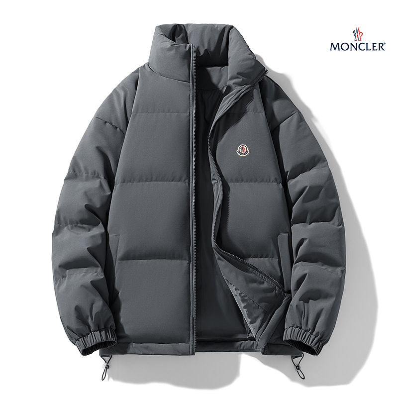 MONCLER 冬新作 スタンドカラー 男女兼用 厚手ダウンジャケット カジュアル 暖かい カップル ジャケット