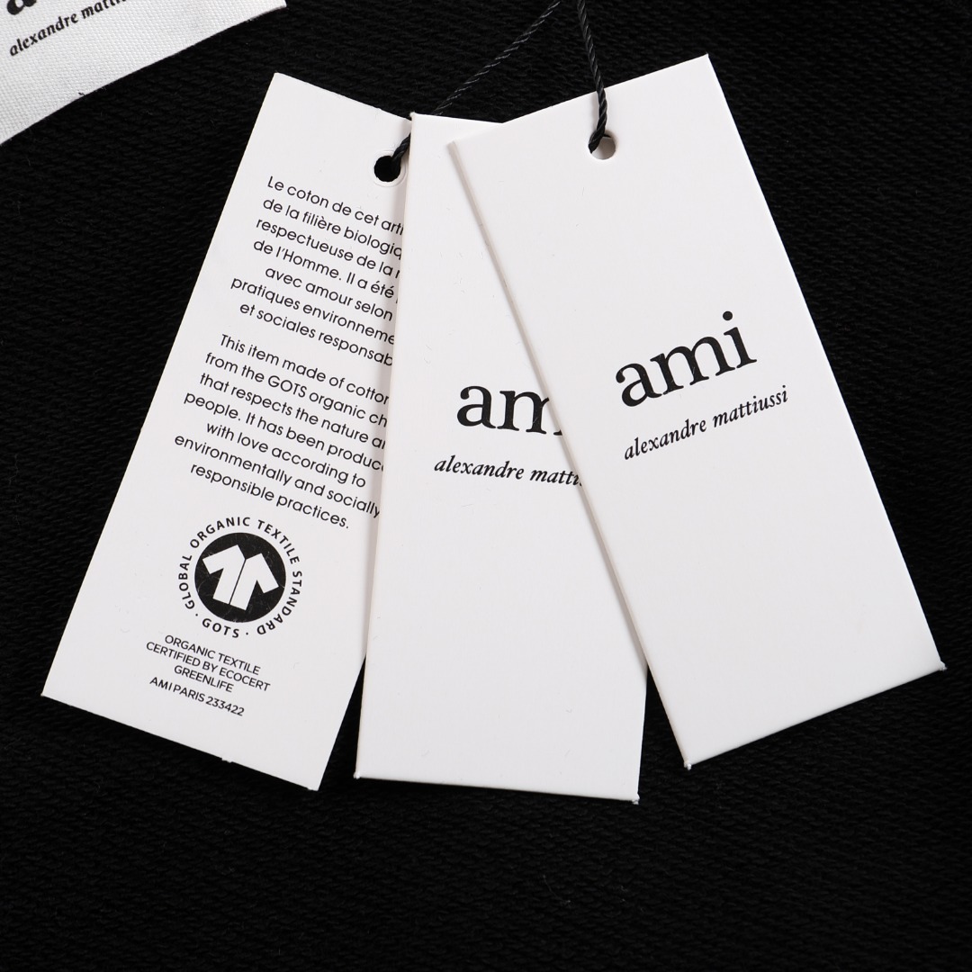 AMI PARIS アミ パリス ハートロゴ フーディー パーカー