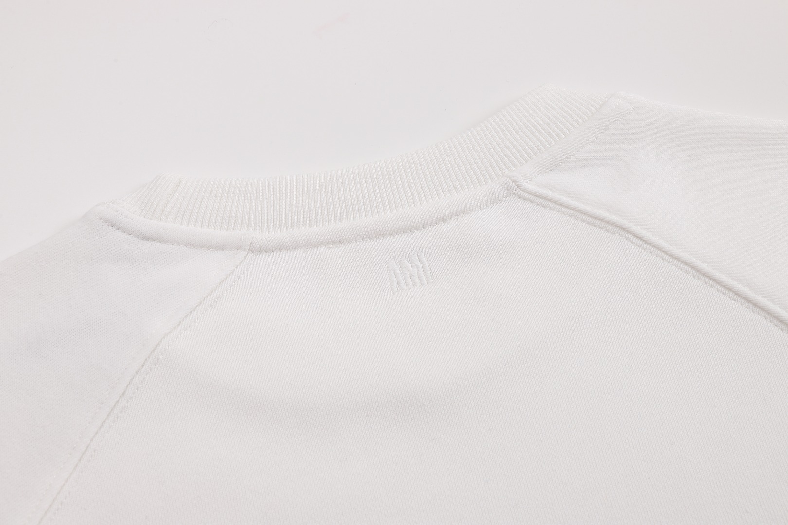 AMI PARIS ハート ロゴ コットン 刺繍 長袖 Tシャツ★人気★