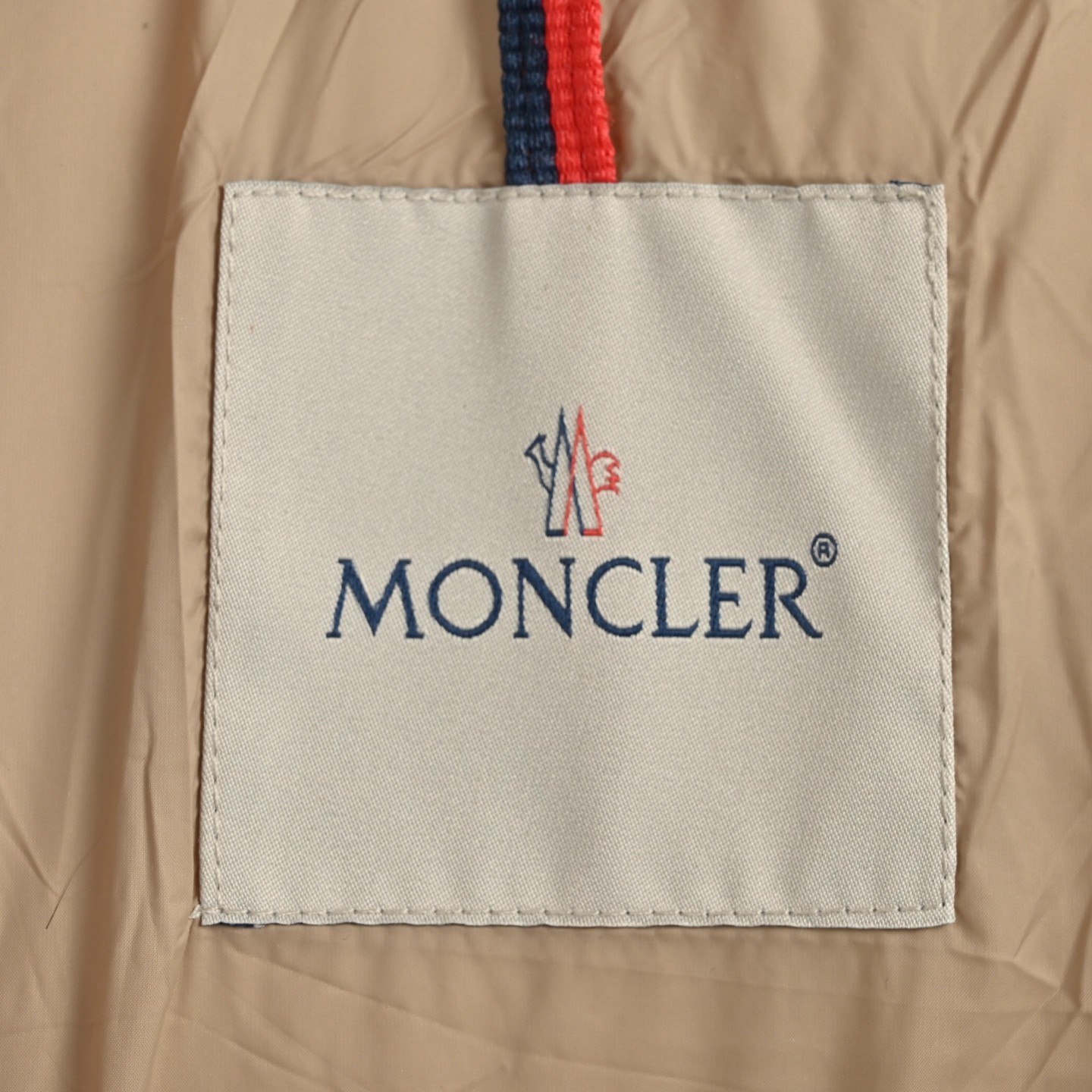 MONCLER モンクレール HERMIFUR 毛領リブ腰ロングダウンジャケット