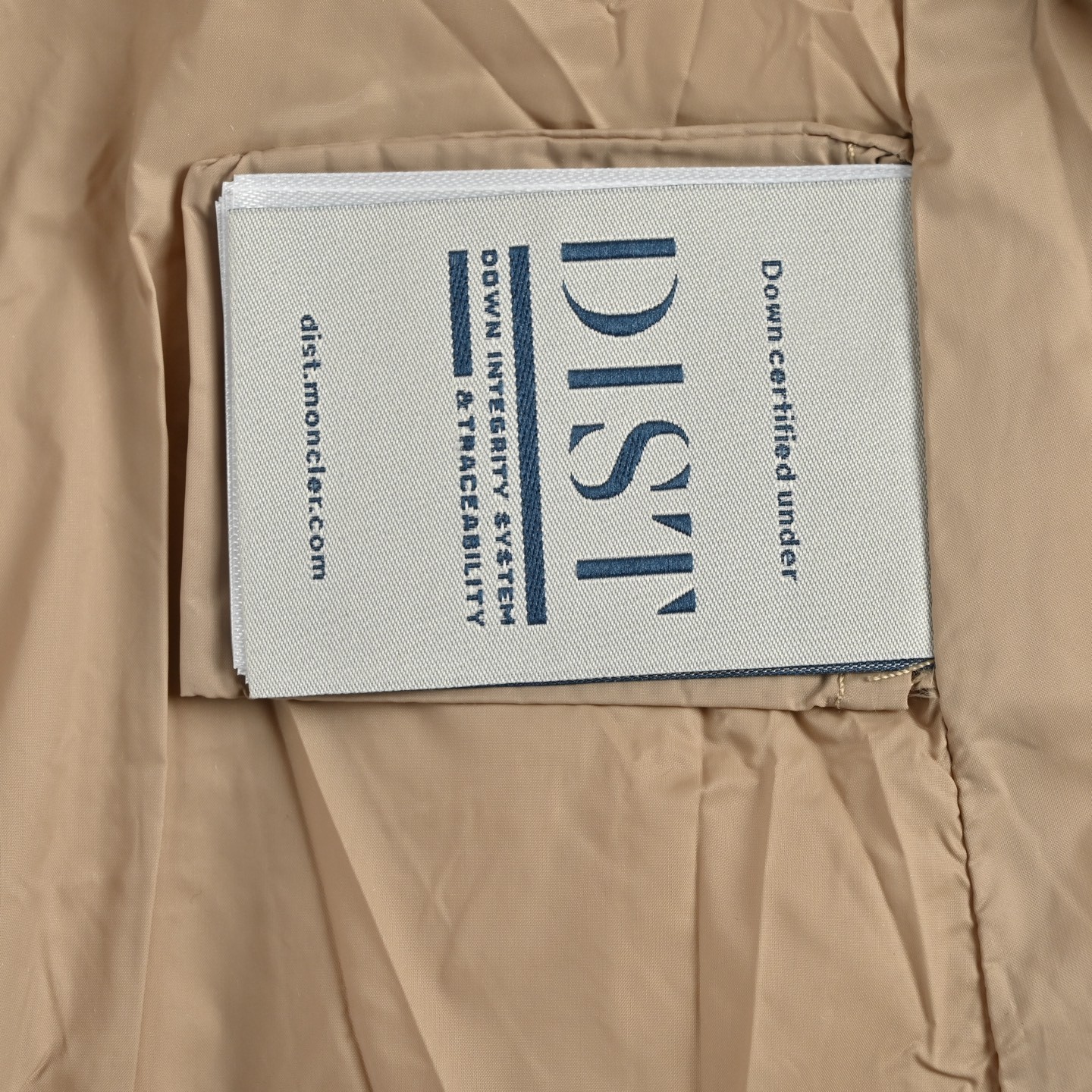 MONCLER モンクレール HERMIFUR 毛領リブ腰ロングダウンジャケット