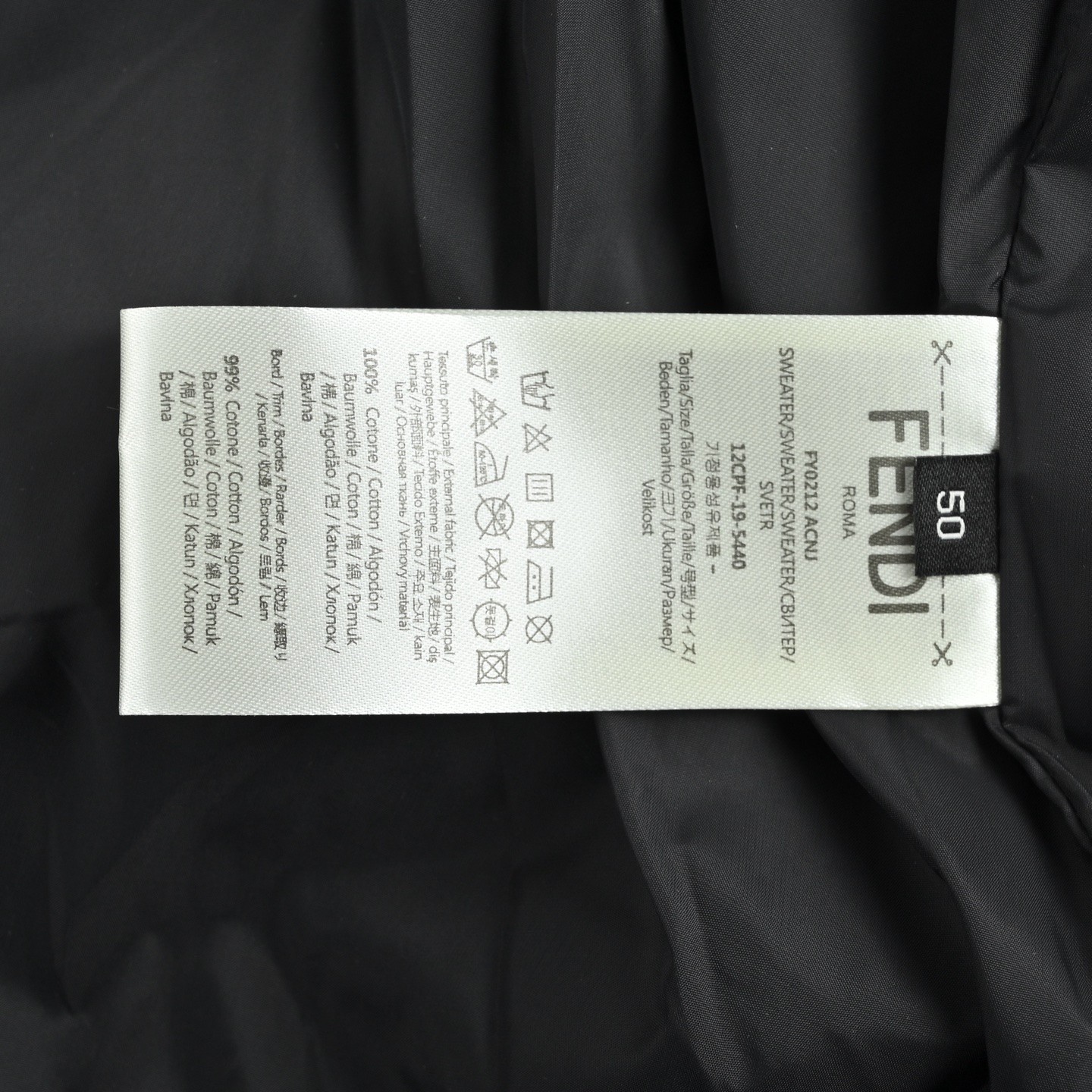 FENDI フェンディ FFプリントナイロンフーデッド ダウンジャケット