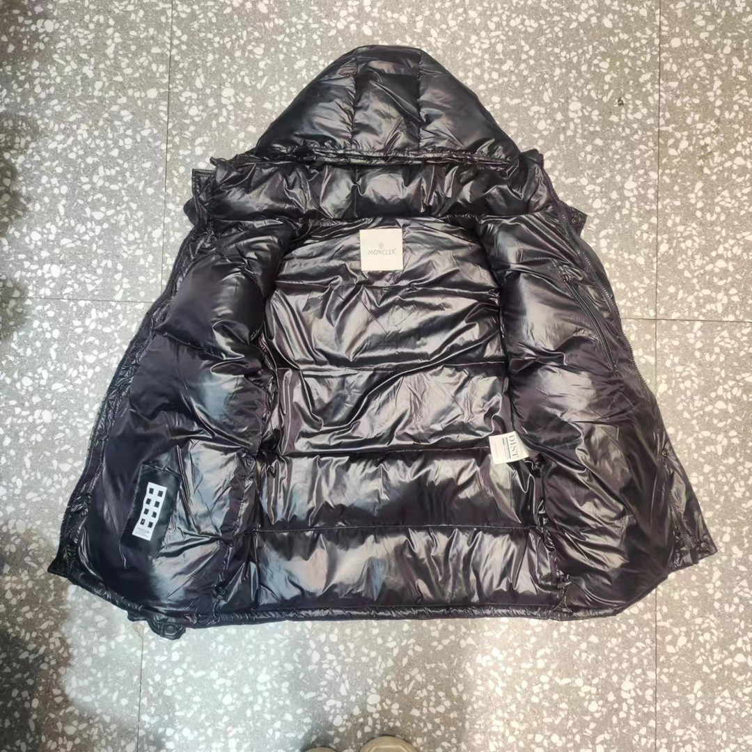 Moncler モンクレール X Fragment フーデッドダウンジャケット KEIDH ブラック