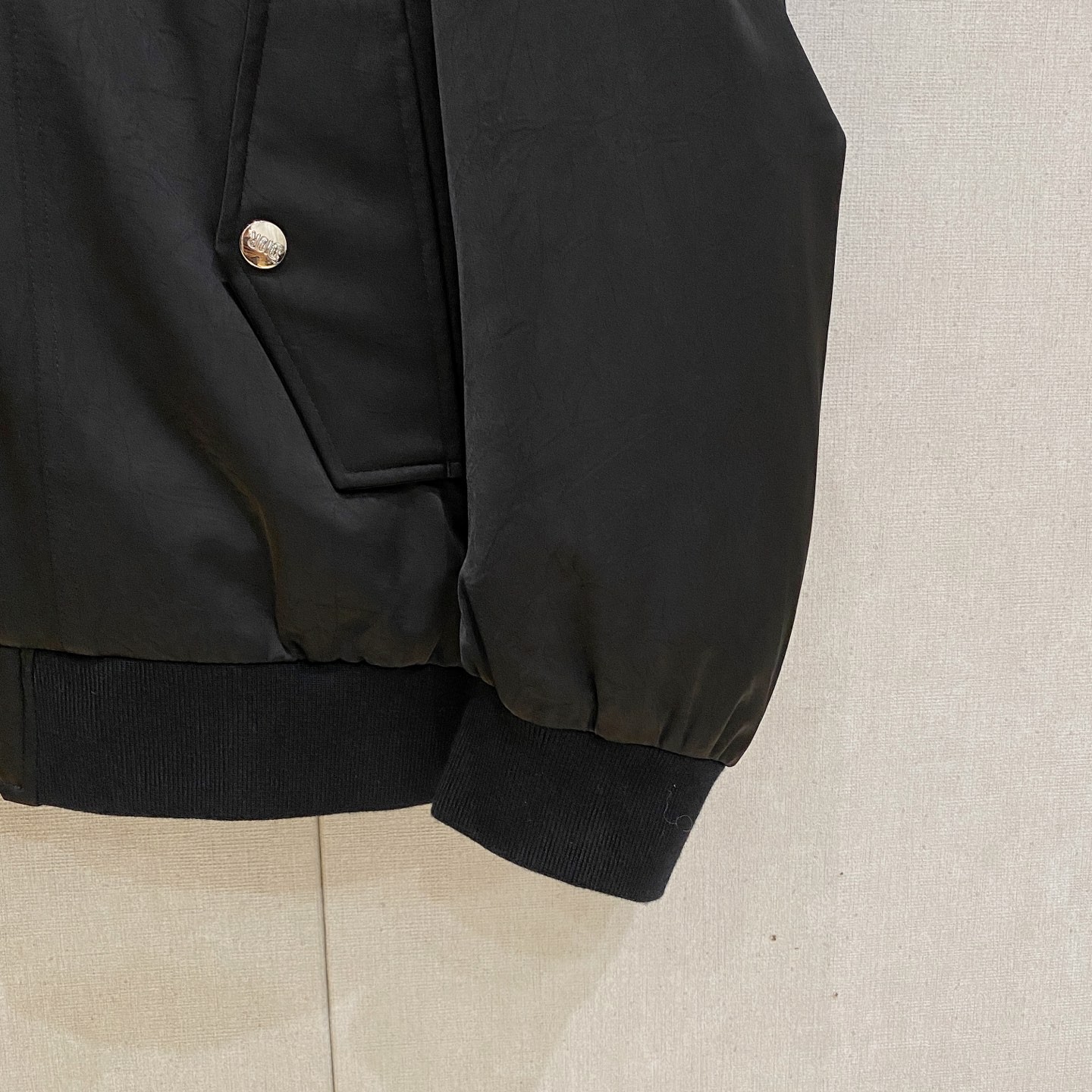 DIOR ディオール フーデッドダウンジャケット ブラック&シルバー