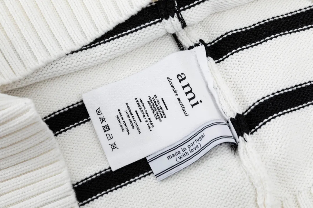 AMI PARIS（アミ パリス） プルオーバー セーター 男女兼用ロゴニット