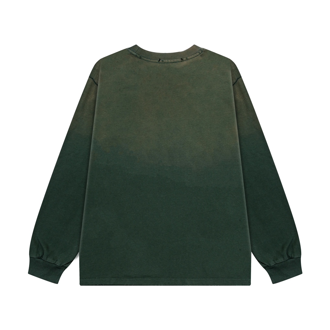 AMI PARIS ハート ロゴ コットン 刺繍 長袖 Tシャツ★人気★