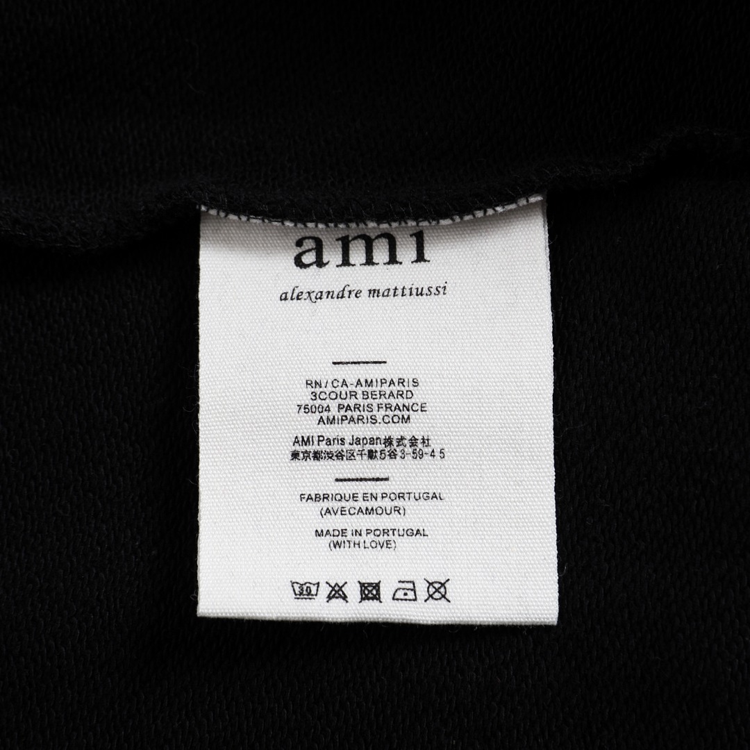 AMI PARIS アミ パリス ハートロゴ フーディー パーカー