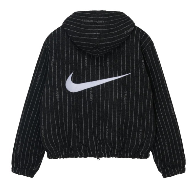 ★関税込★Stussy★STUSSY & NIKE STRIPE WOOL JACKET★