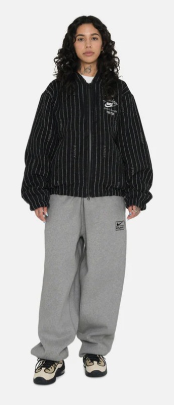 ★関税込★Stussy★STUSSY & NIKE STRIPE WOOL JACKET★