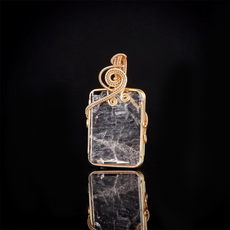 哈修比之眼｜喜马拉雅 白水晶吊坠