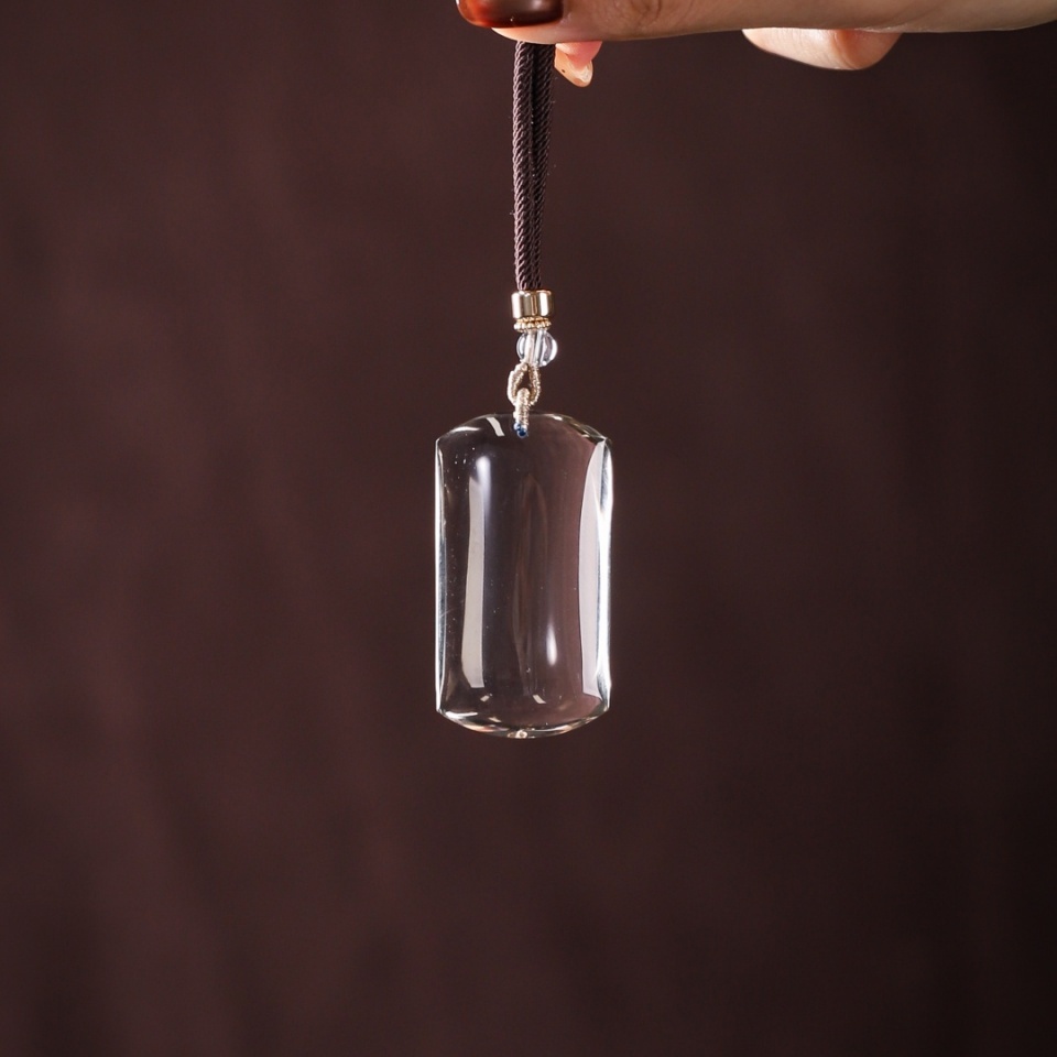 高频净化丨列姆利亚白水晶 无事牌