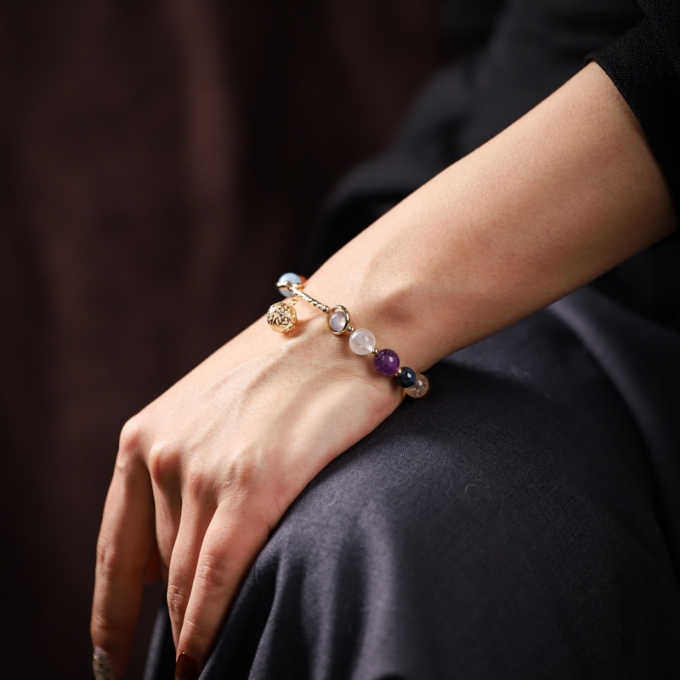 彩虹筑梦丨彩虹多宝 宝宝手链