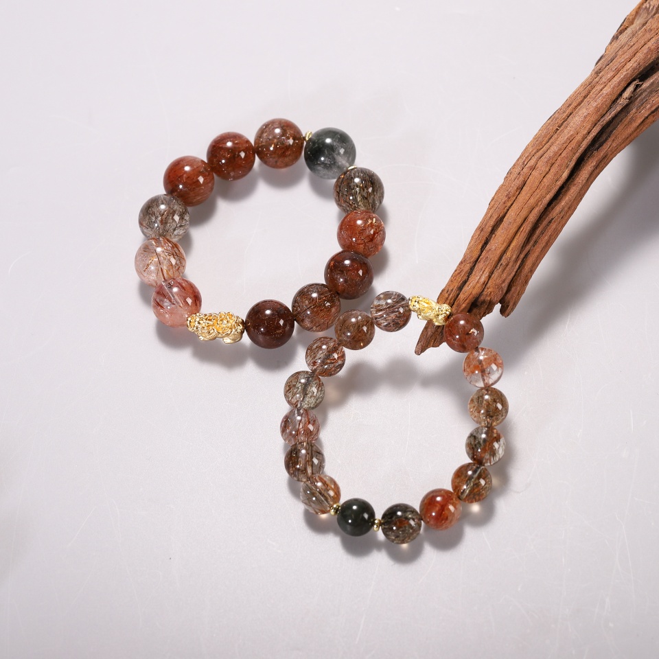 丰盈显化丨黑金超貔貅 手串