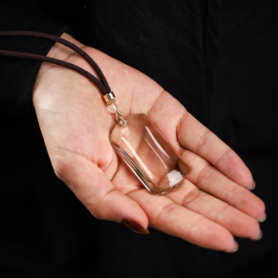 高频净化丨列姆利亚白水晶 无事牌