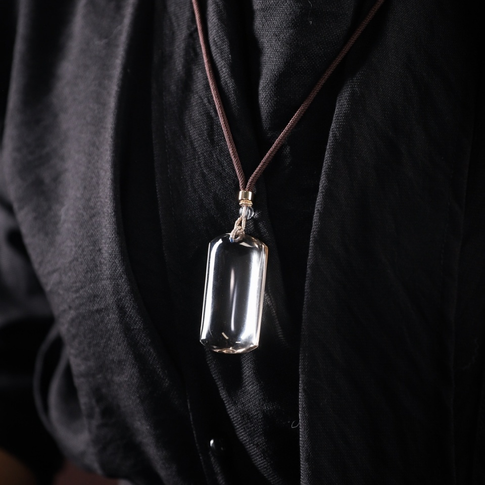 高频净化丨列姆利亚白水晶 无事牌