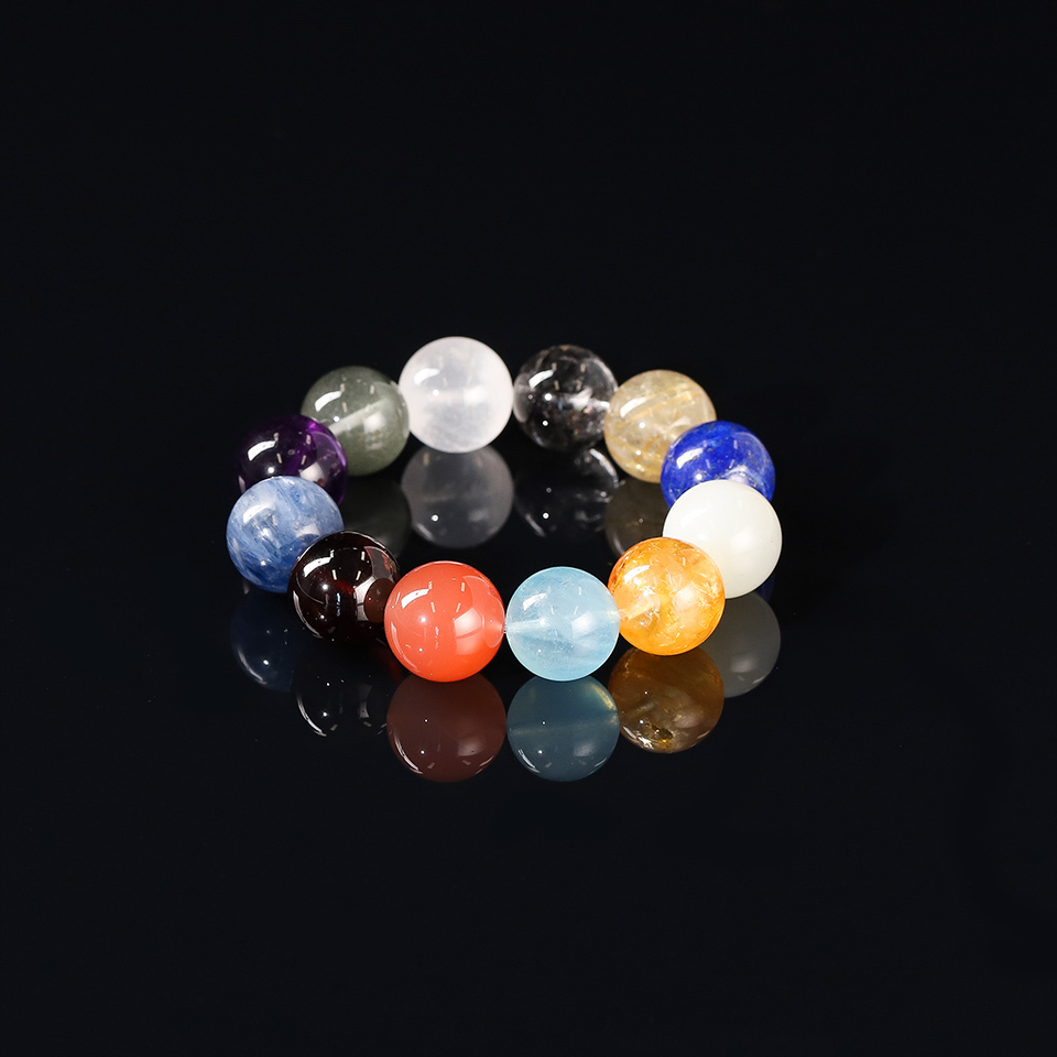 寰宇能量｜十二脉轮 水晶手串