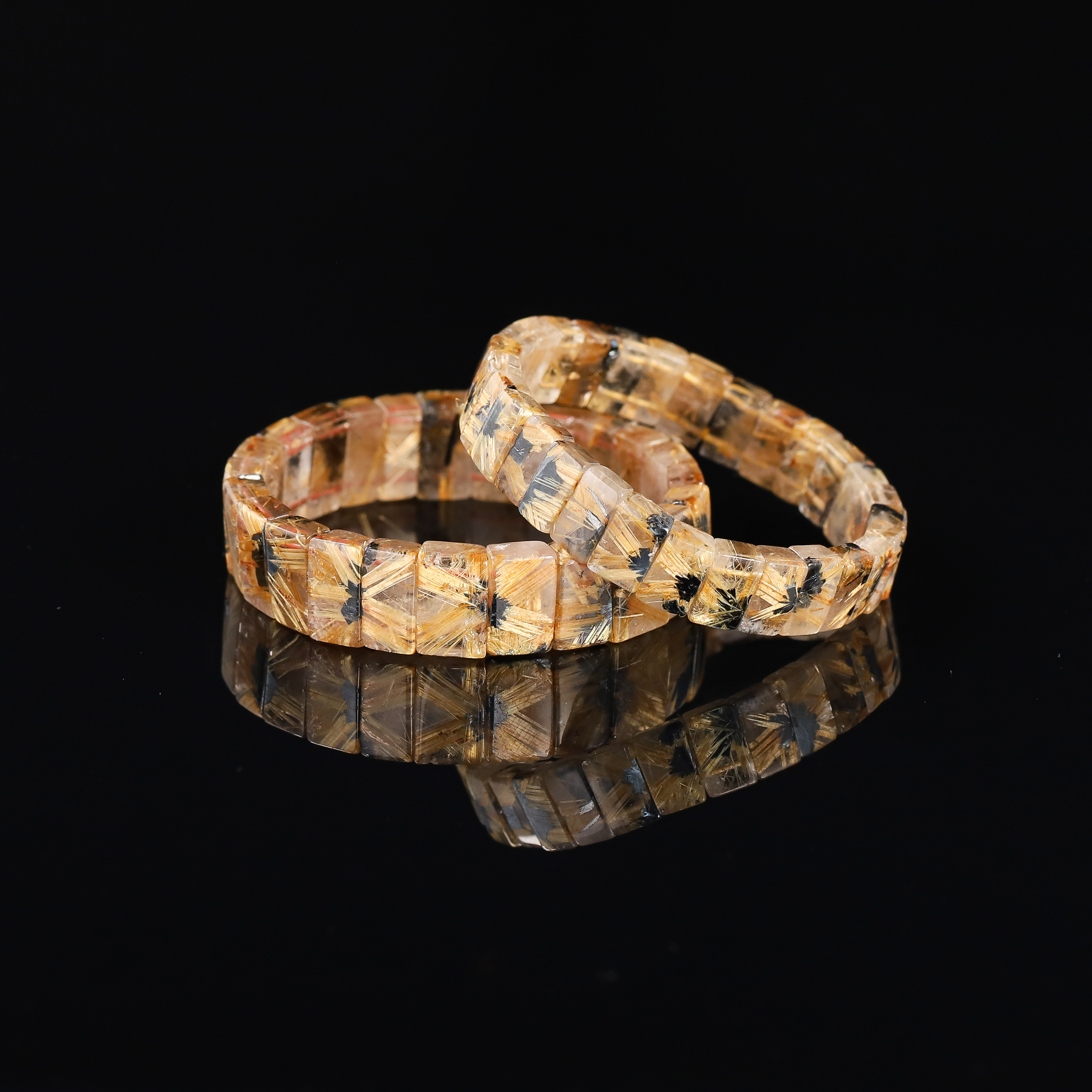 显化种子 · 米字花｜钛晶手牌