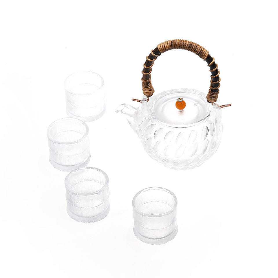 器物 × 茶道 ｜水晶品茗 白水晶茶具