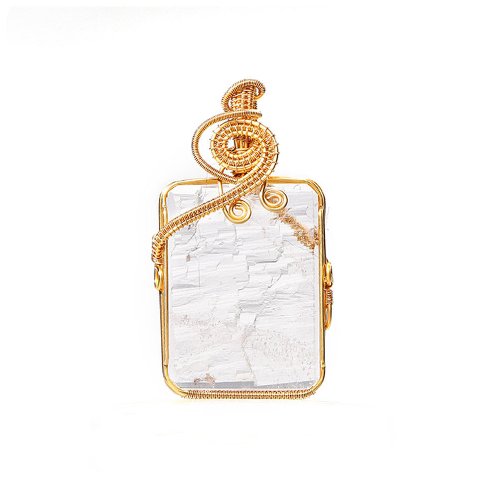 哈修比之眼｜喜马拉雅 白水晶吊坠