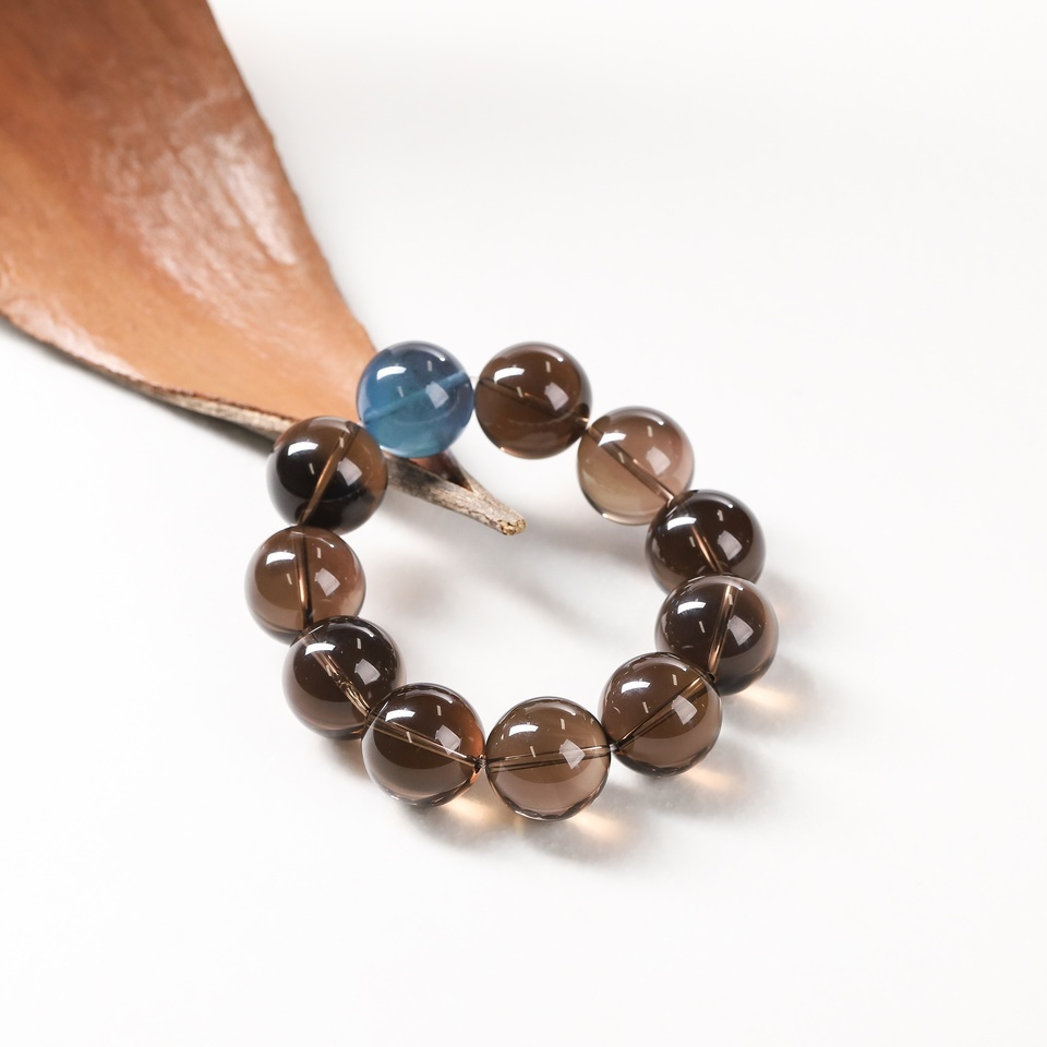 男士能量引擎｜天然茶晶 手串