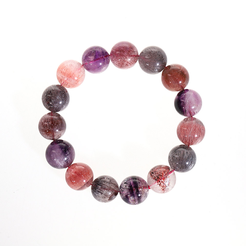 大红大紫 × 七矿共生 ｜满矿超七 手串