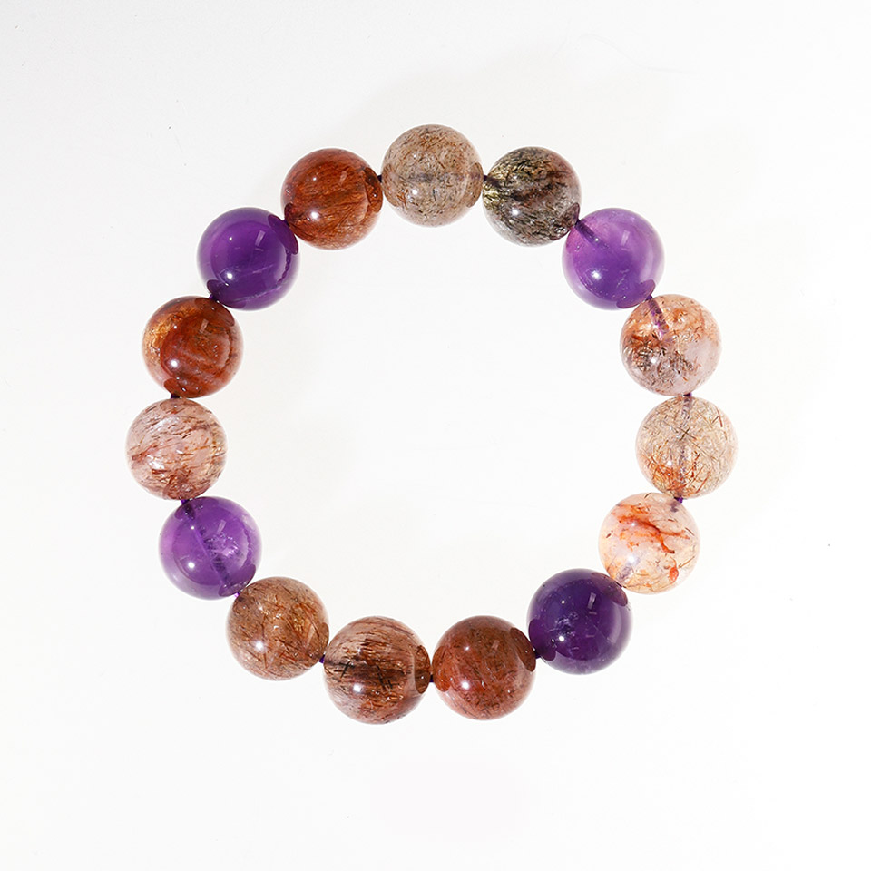 黑金聚彩｜黑金超七 手串